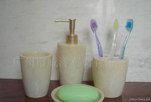 石材卫浴日用品 打造自然雅致的生活美学